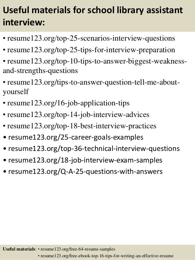 cover letter for library assistant