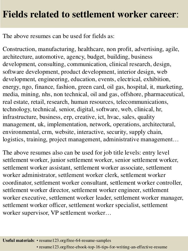 counsellor resumes