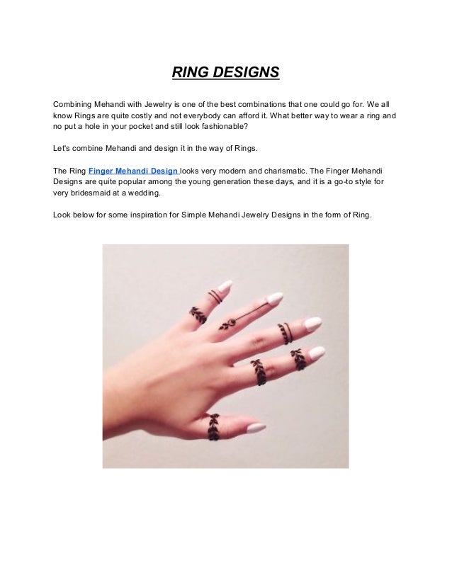 Finger Ring Finger Mehndi Design Pics Finger Ring Finger Mehndi Design Pics