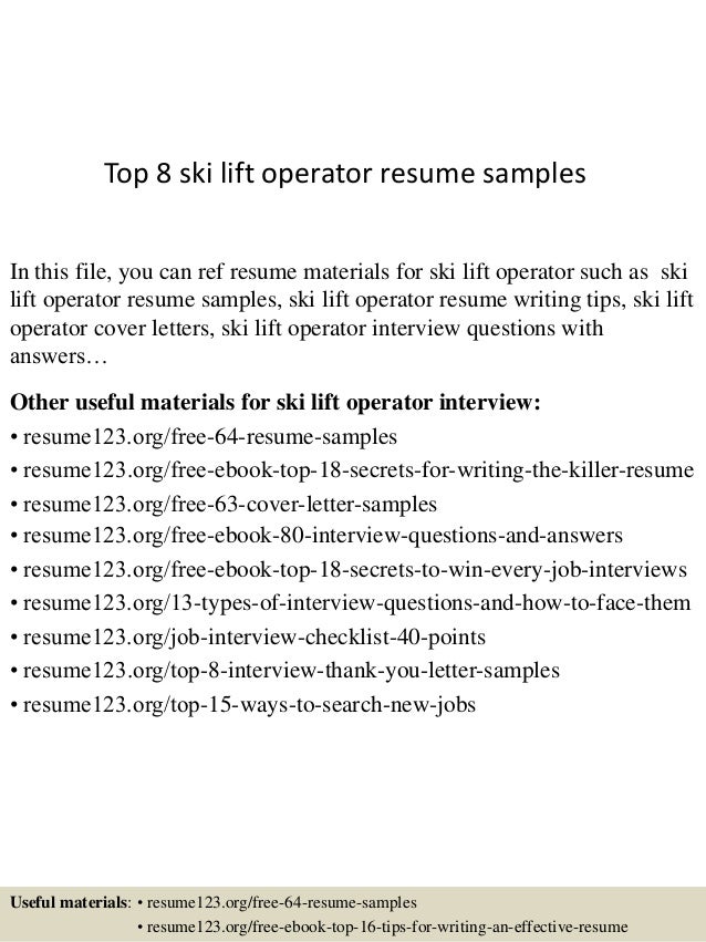 forklift operator cover letter