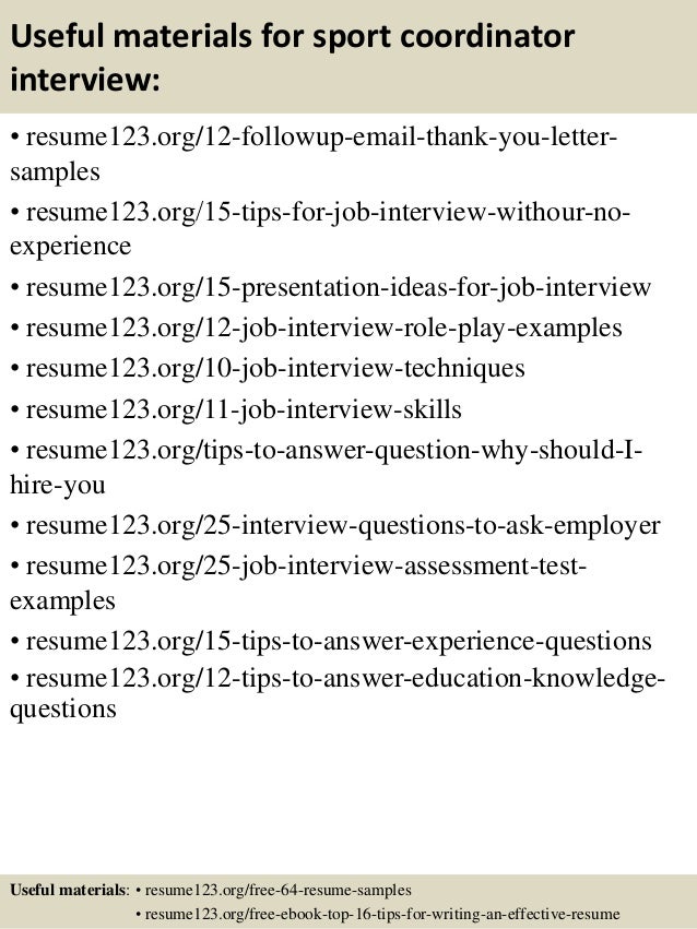 sport coach resume sample sports resume examples