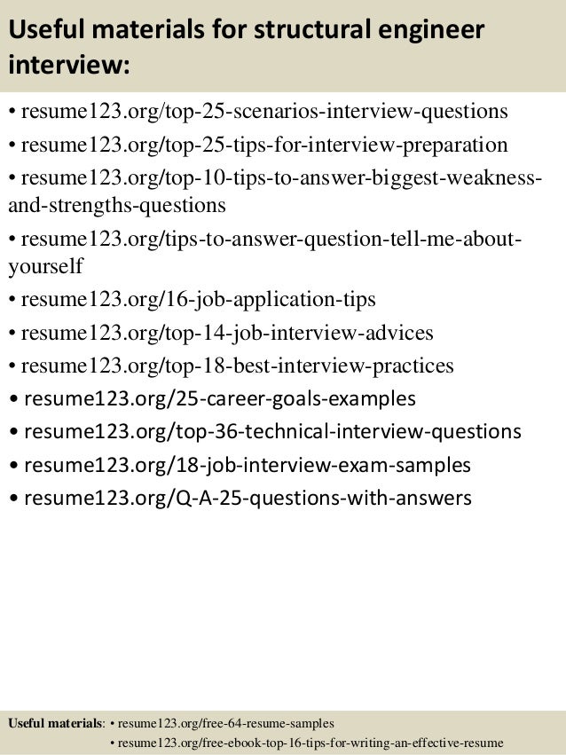 structural engineer resumes