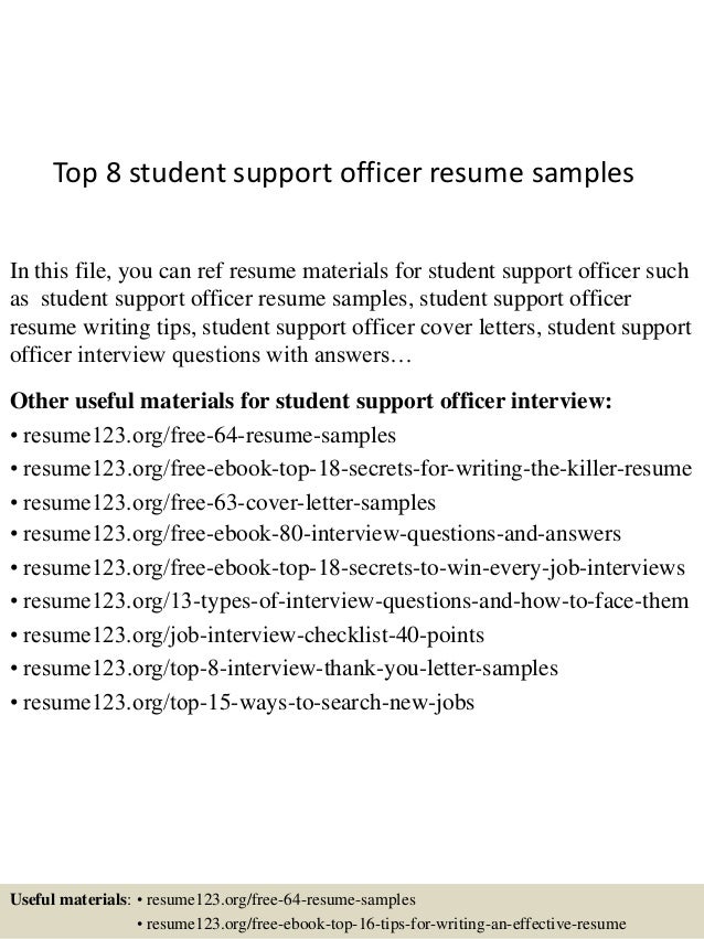 resume of it student
