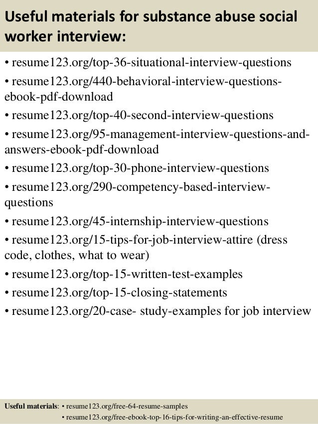 sample social work resumes