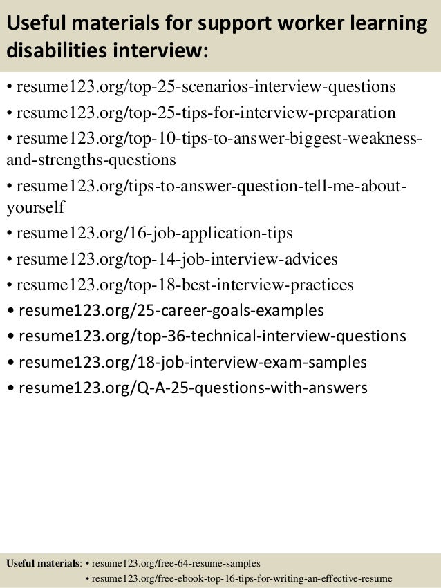 resume for aged care worker