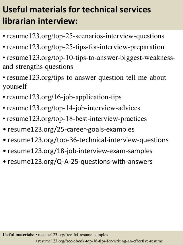 library resume sample