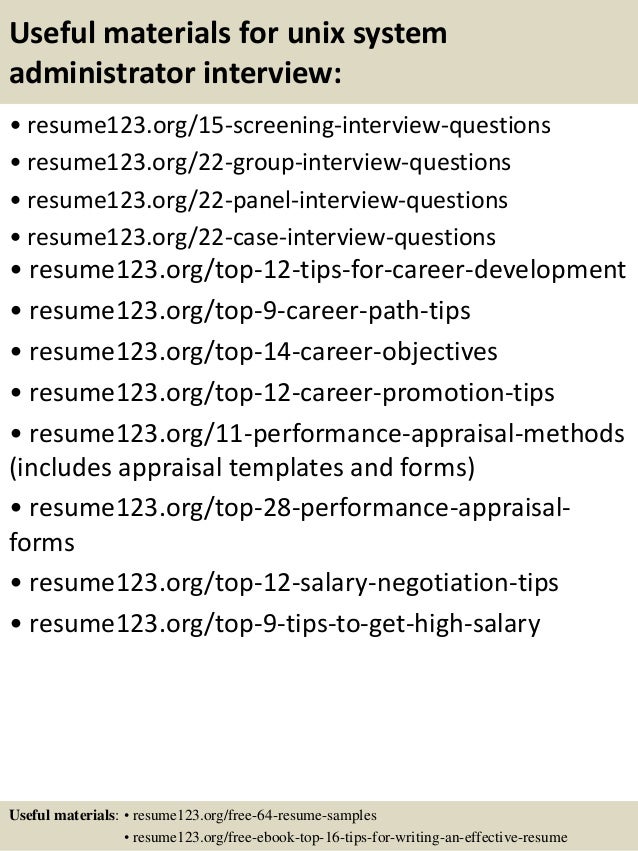 system administrator resume objective