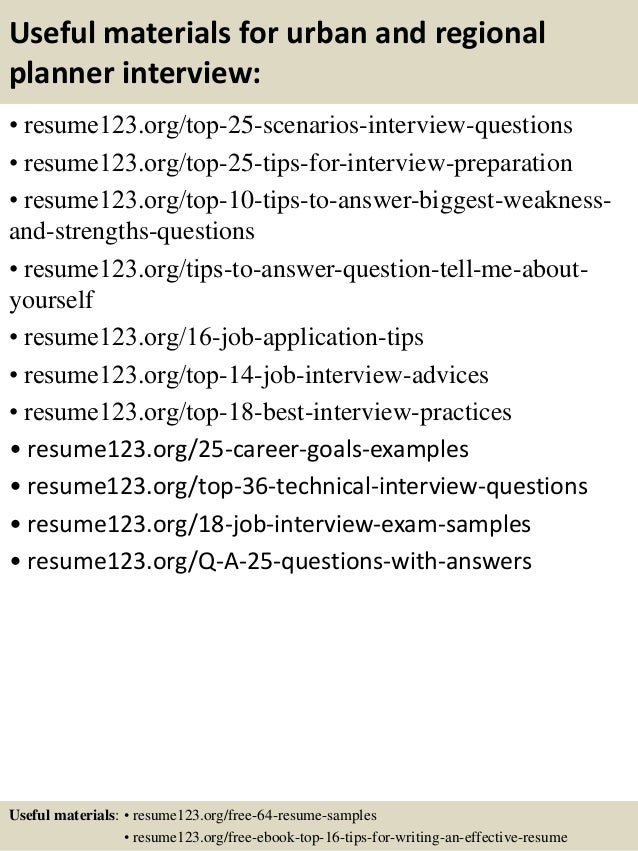 top 8 urban and regional planner resume samples urban planner resumes
