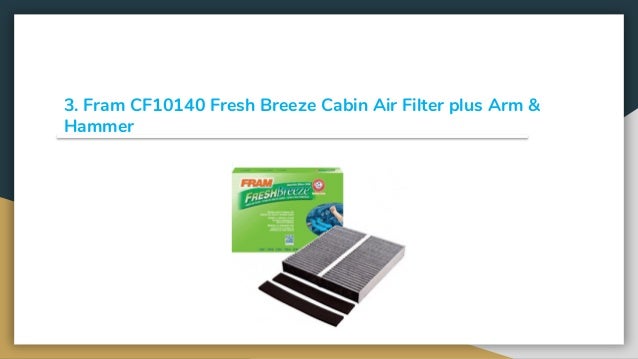 Top 9 Best Cabin Air Filters Review In 2019