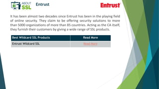 Entrust
It has been almost two decades since Entrust has been in the playing field
of online security. They claim to be of...