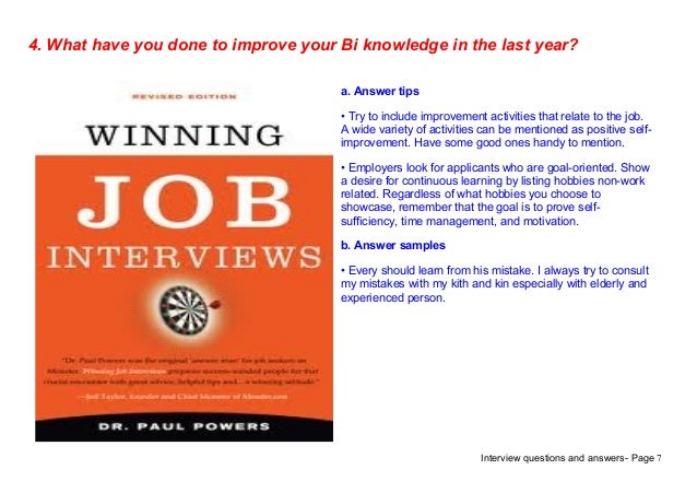 warehouse interview questions and answers