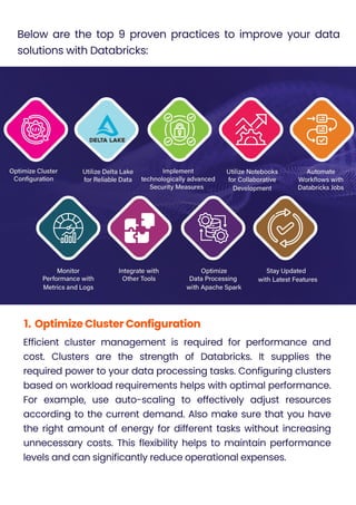 Top 9 Proven Practices: To Enhance Data Solutions with Databricks | PDF