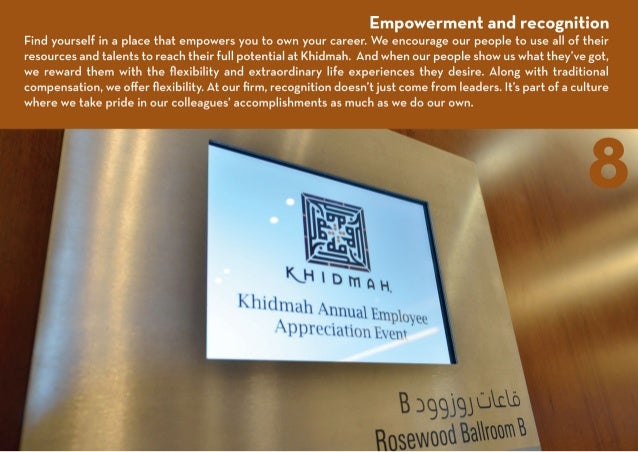 Top 9 Reasons Why You Should Work in Khidmah by Kyle Lloyd