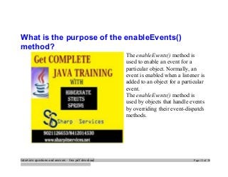 advanced java interview questions advanced java interview questions