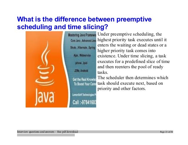 Download Java Interview Questions and Answers PDF | Download Free PDF Files java interview questions pdf free download
