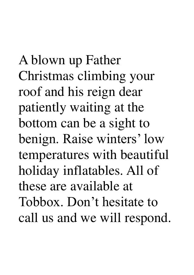 Top Advantages Of Inflatable Holiday Decorations