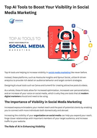 Top AI Tools to Boost Your Visibility in Social Media Marketing.pdf