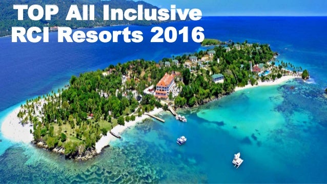 Where can you find a list of All-Inclusive RCI resorts?