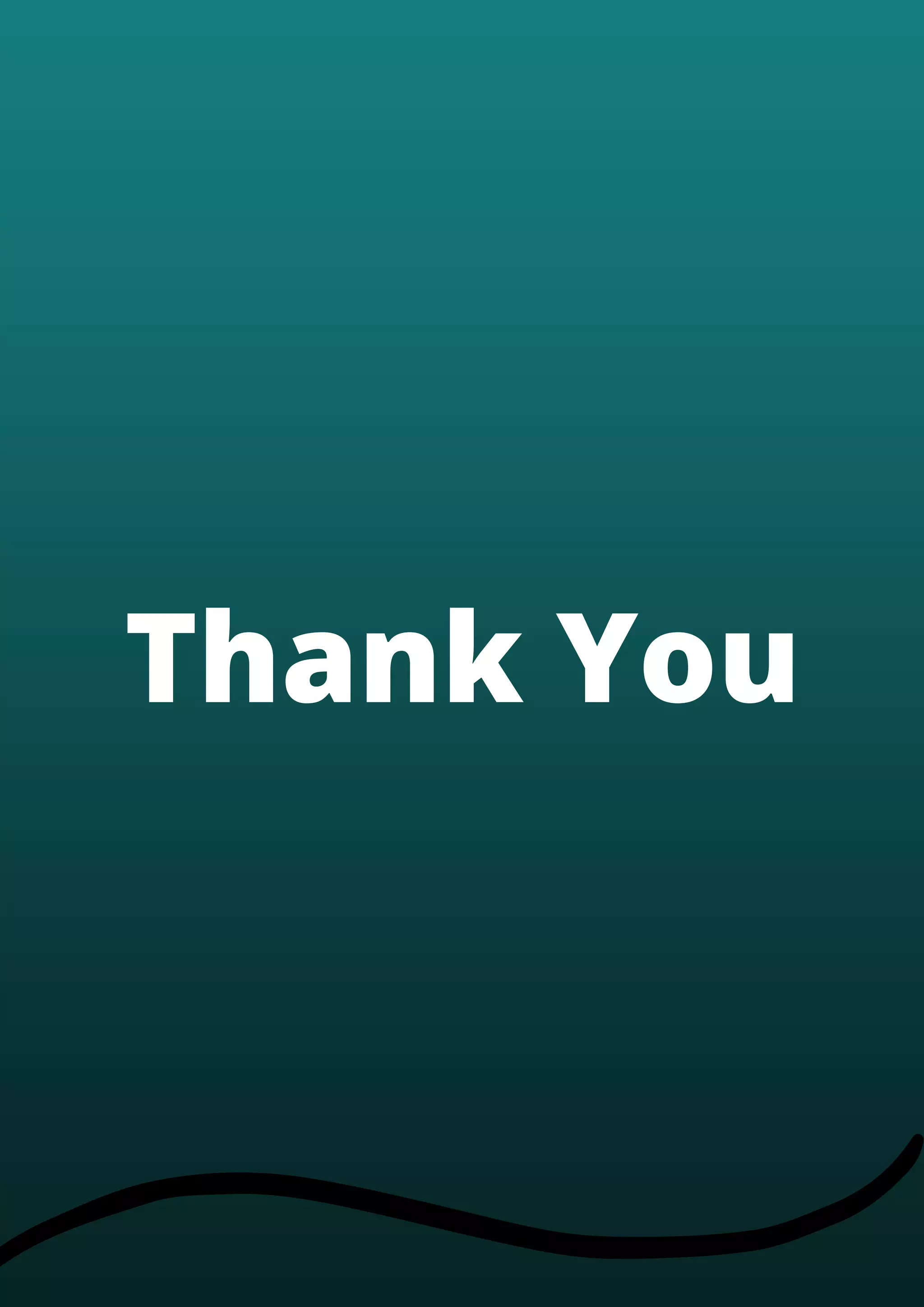 Thank You
 