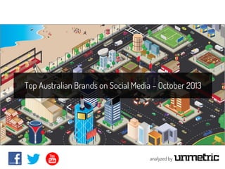 Top Australian Brands on Social Media – October 2013

analyzed by

 