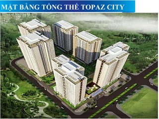 MẶT BẰNG TỔNG THỂ TOPAZ CITY
 