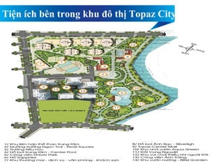 Tiện ích bên trong khu đô thị Topaz City
 