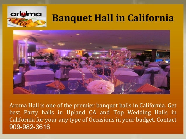 top banquet hall restaurant wedding venues in california