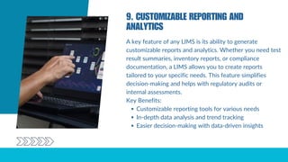 Benefits of Implementing a Laboratory Information Management System | PDF