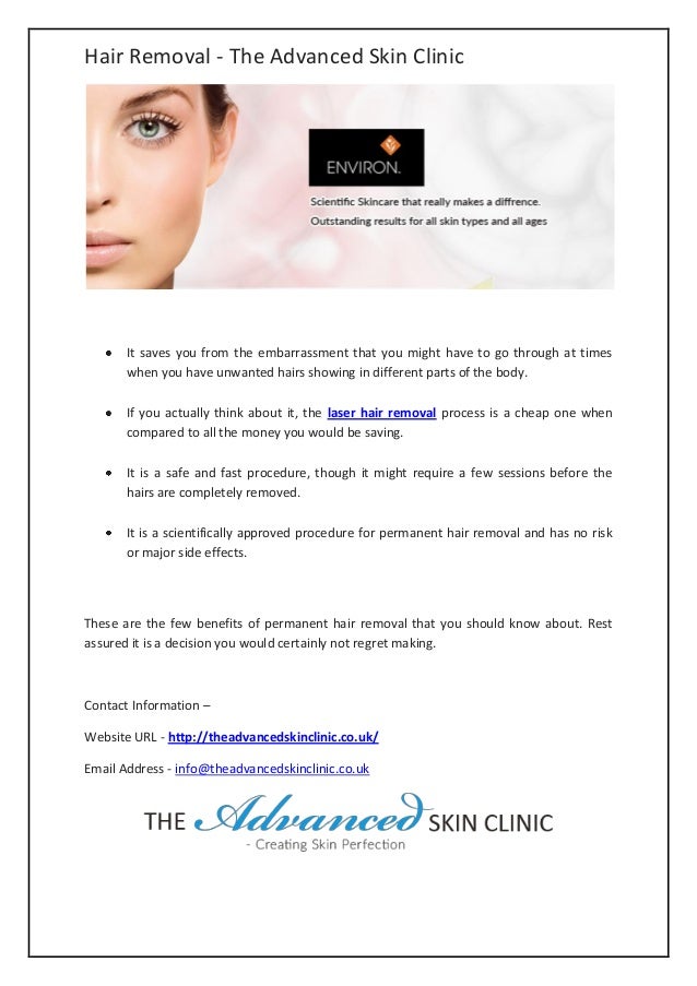 Top Benefits Of Laser Hair Removal