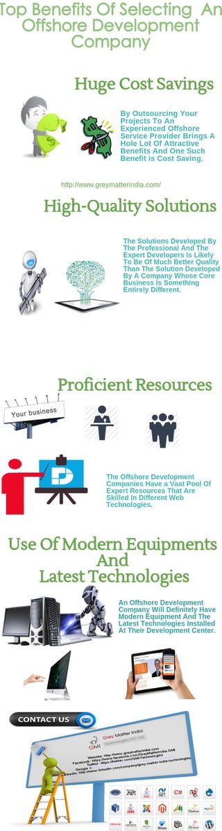 Top benefits of selecting an offshore development company