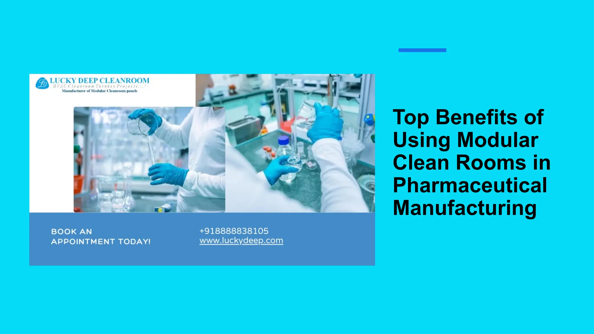 Top Benefits of Using Modular Clean Rooms in Pharmaceutical ...