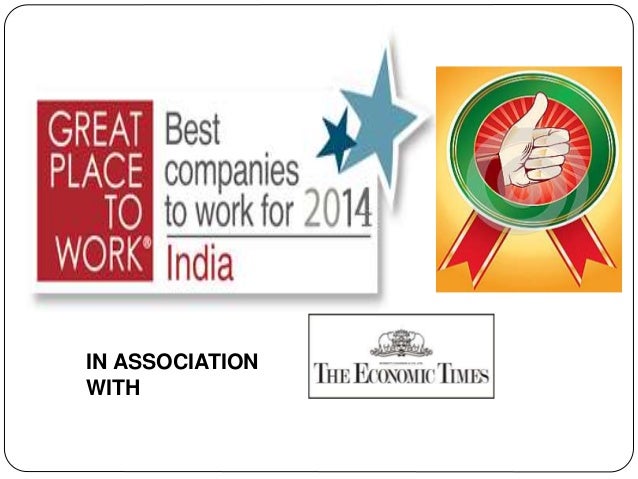 Top best companies to work for in India