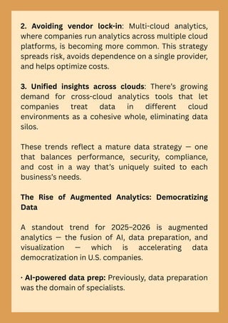Top Big Data & Analytics Trends in the U.S. for 2025–2026 Big Data ...