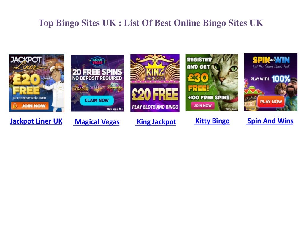 New Online Bingo Sites Uk