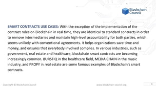 Top blockchain usage cases in the real world