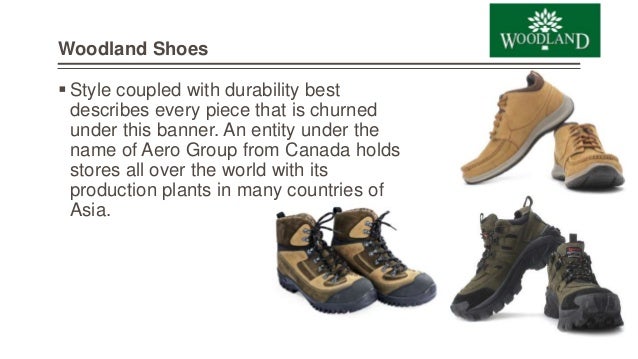 woodland shoes durability