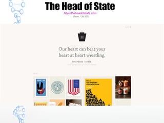 The Head of Statehttp://theheadofstate.com
(Rank: 139,535)
 