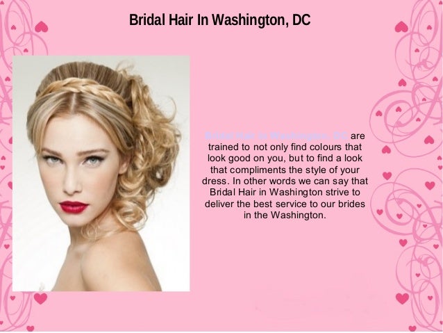 Top Bridal Hair Stylists In Washingtonian