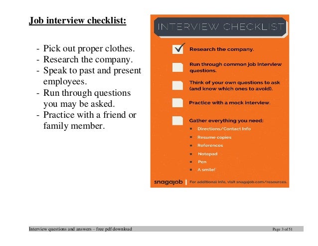 interview skills answers