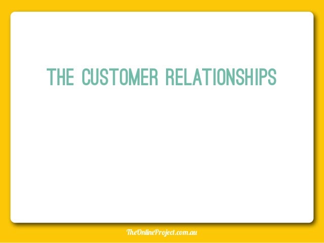 Business plan for existing customers