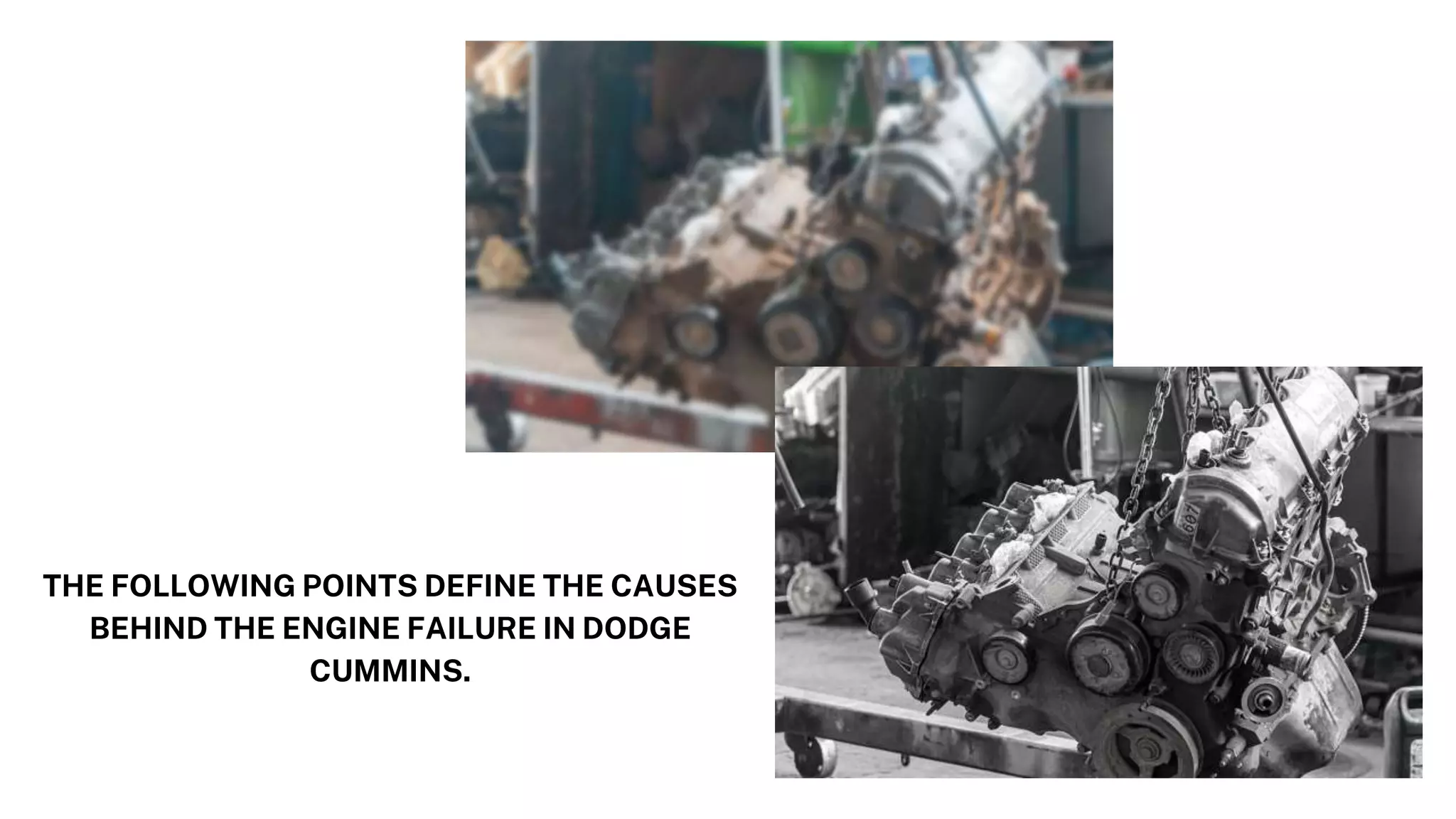 Top Causes Behind the Engine Failure in Dodge Cummins | PPT