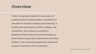 Top causes of academic failure among students | PPTX