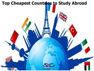 Top Cheapest Countries to Study Abroad
 