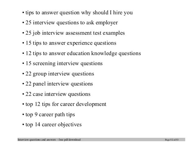 targeted selection interview questions and answers