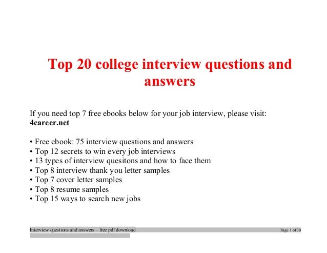 Admissions Counselor Interview Questions