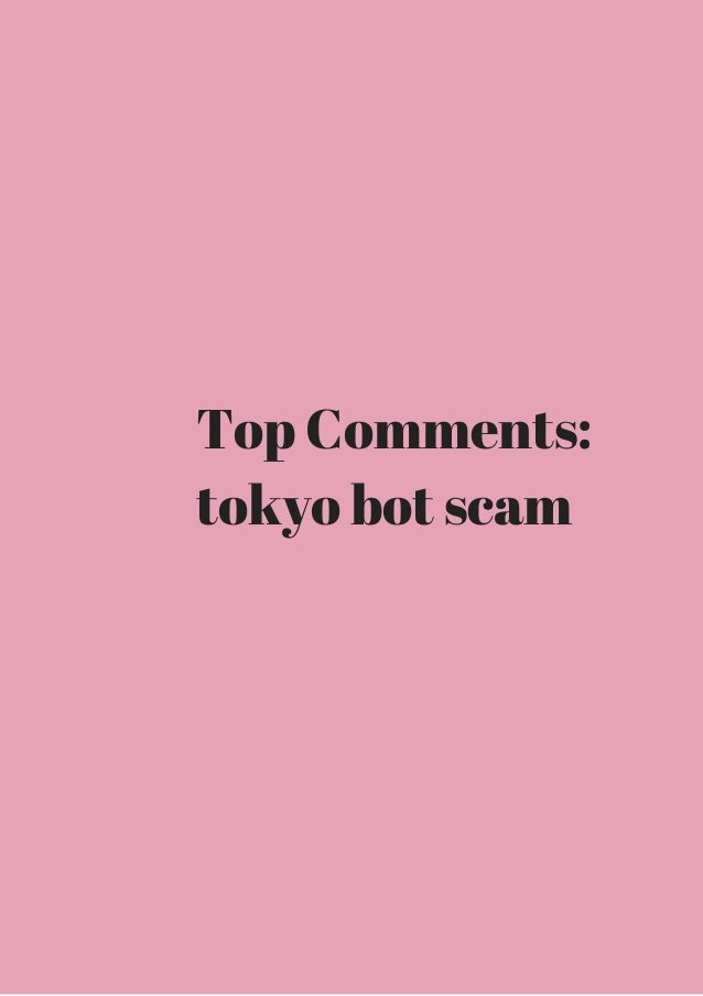 Tokyo bot binary options review