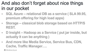 And also don’t forget about nice things
in our pocket

 