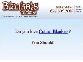 Top cotton blanket choices