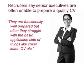 Executive recruiters reveal top tips for a compelling CV