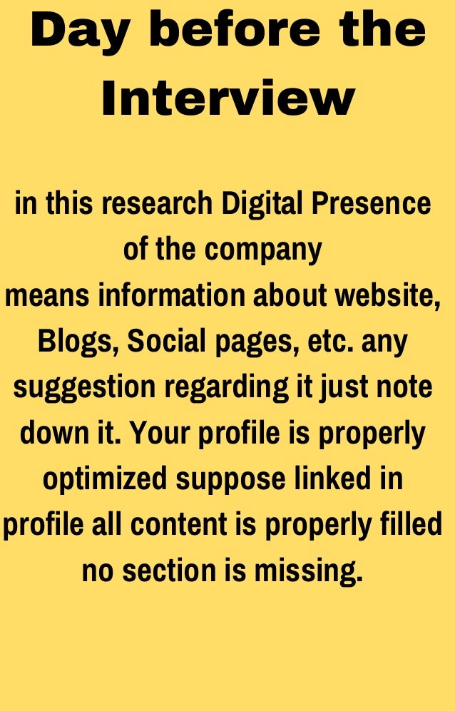 Top digital marketing interview questions and answers